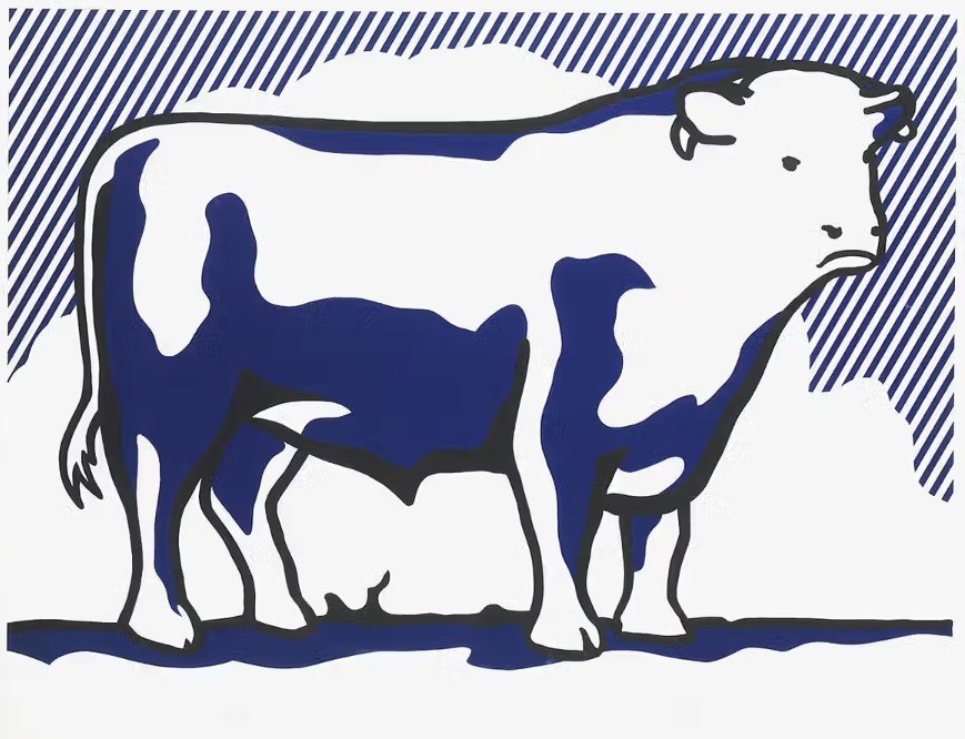 Bull Profile Series - Roy Lichtenstein, 1973