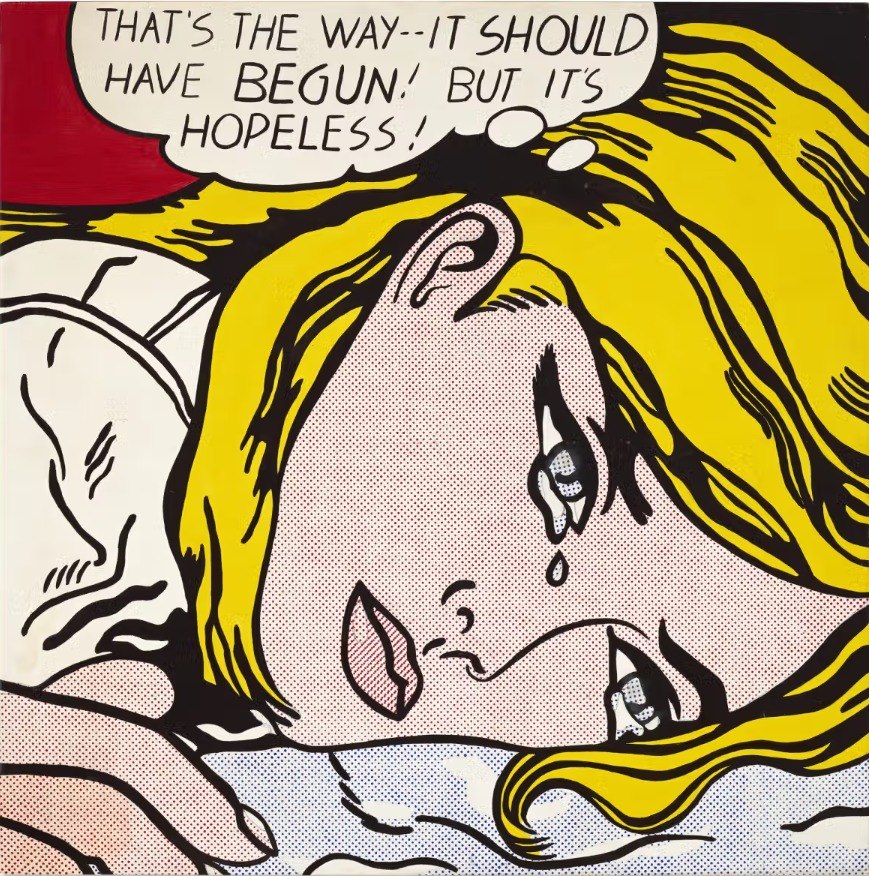 Hopeless - Roy Lichtenstein, 1963