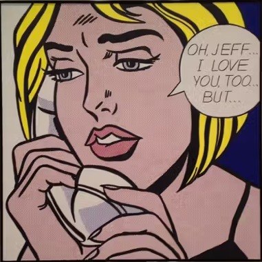 Oh, Jeff...I Love You, Too...But... - Roy Lichtenstein, 1964