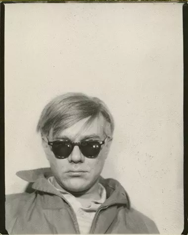 Andy Warhol, 1960s Portrait, Black and white photograph. Available at Guy Hepner, New York.