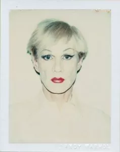 Andy Warhol, Self-Portrait, 1978, Silkscreen on canvas. Available at Guy Hepner, New York.