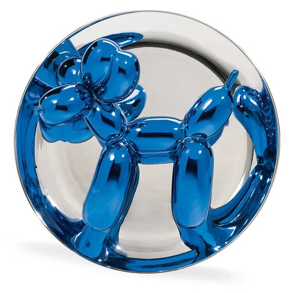 Jeff Koons, Balloon Dog (Blue). Available at Guy Hepner, New York.