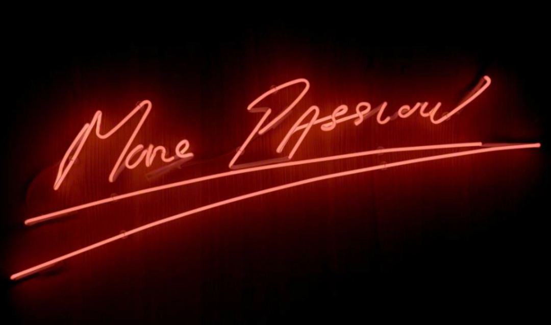 Tracey Emin, More Passion, Neon. Available at Guy Hepner, New York.
