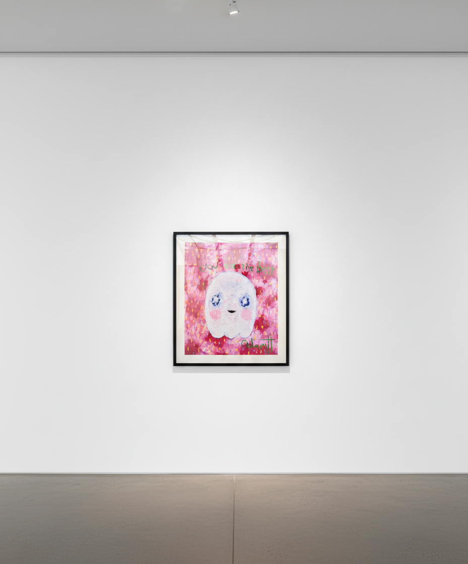 You Are The Best Ghost With Pink Puffs