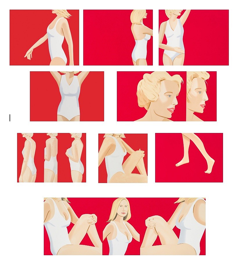 Coca Cola Girl 1 - 9 — Alex Katz · Coca Cola Girls | Guy Hepner