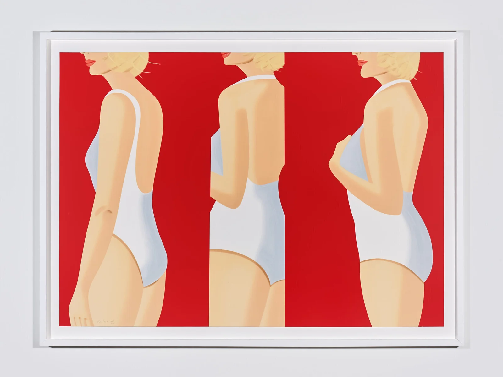 Alex Katz - Coca Cola Girl 5, 2019, 20-color silkscreen on Saunders Waterford High White HP 425 gsm fine art paper