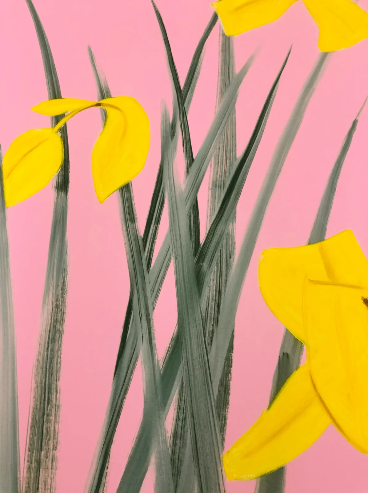 Yellow Flags 3 — Alex Katz | Guy Hepner