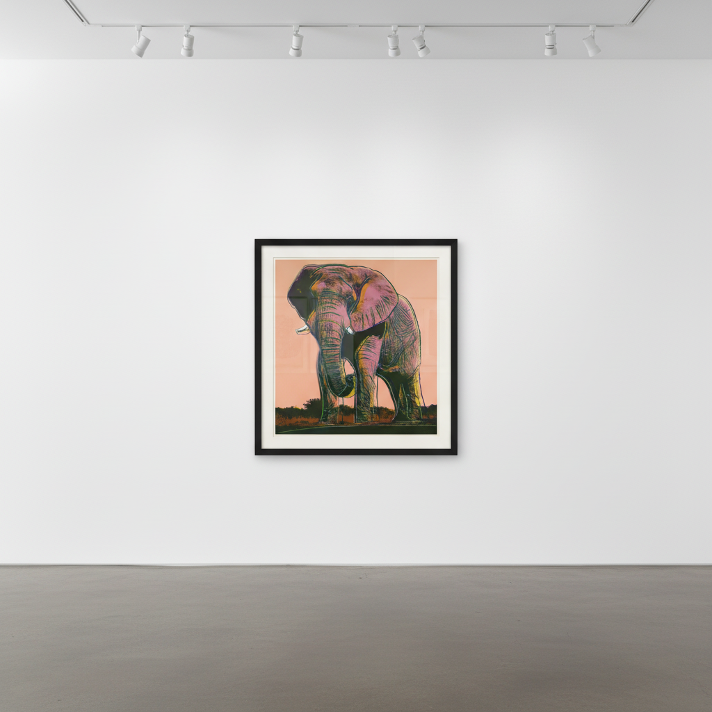 Andy Warhol African Elephant F.S. II.293