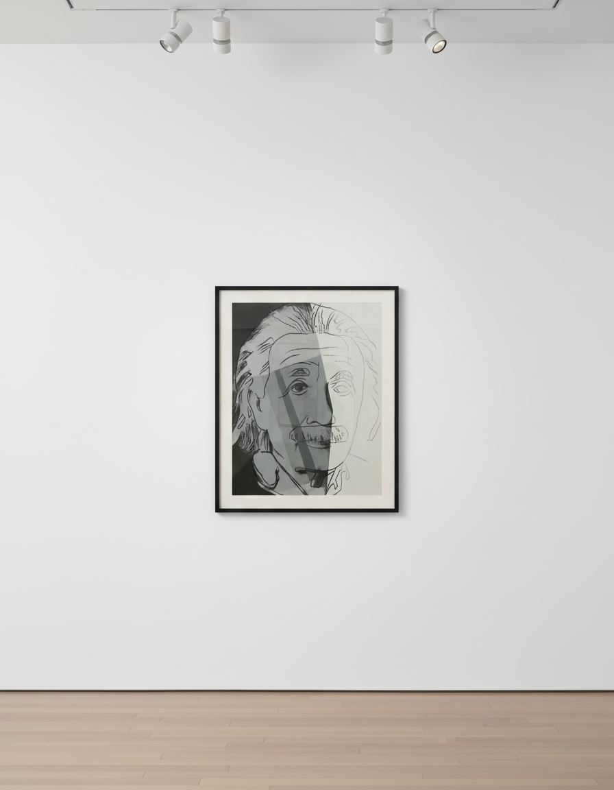 Andy Warhol, Albert Einstein (F&S II.229), from Ten Portraits of Jews of the Twentieth Century