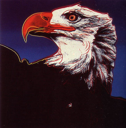 Andy Warhol — Bald Eagle F.S. II 296