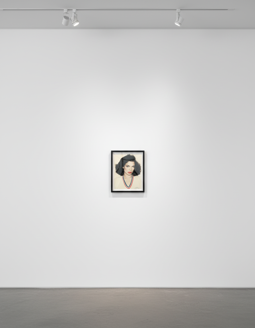 Andy Warhol - Bianca Jagger, 1979, Polaroid photograph