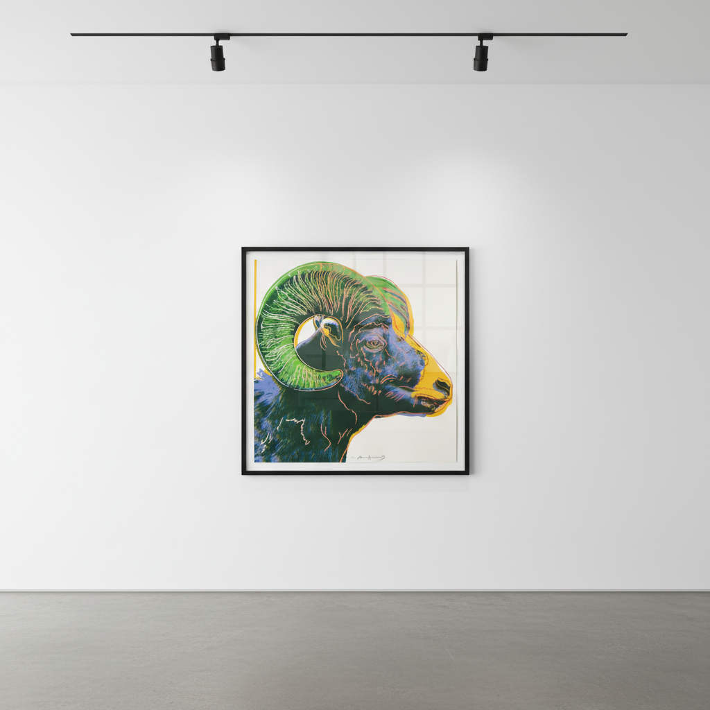 Bighorn Ram F.S. II 302 — Andy Warhol | Guy Hepner