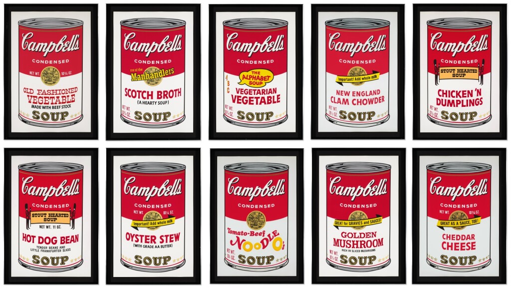 Campbell's Soup II F.S. II 54 - 63 Edition of 250 plus 26 AP