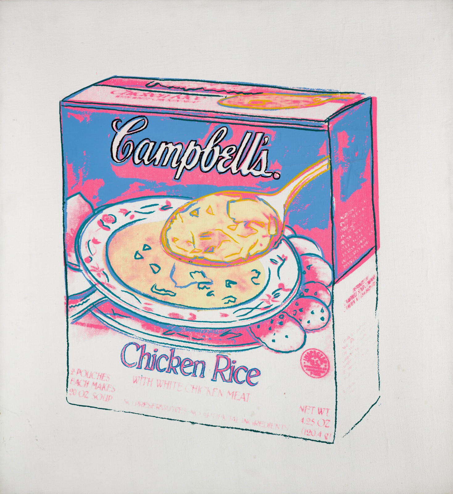 Campbell's Soup Box : Chicken Rice — Andy Warhol | Guy Hepner