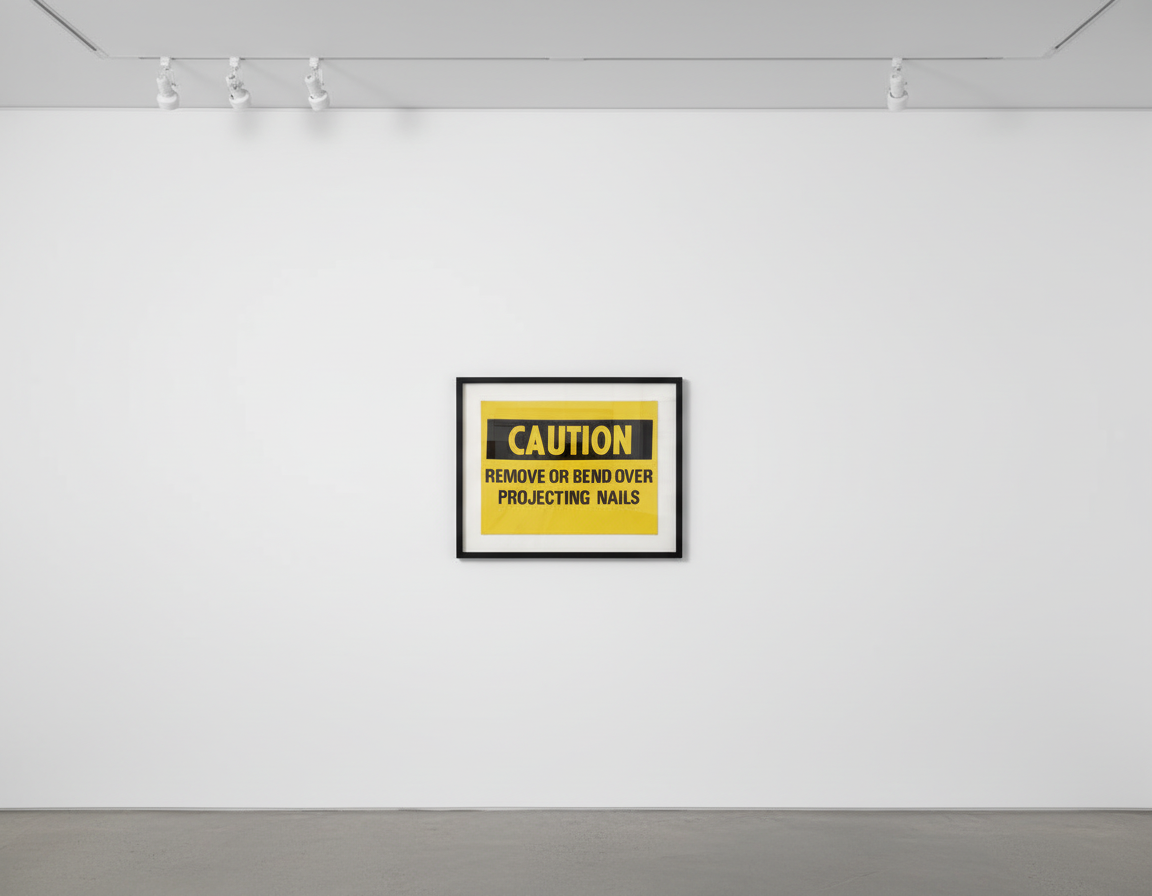 Caution Remove Or Bend Over Projecting Nails F.S. IIIA 47