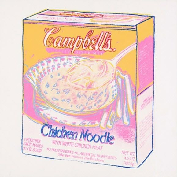 Chicken Noodle Soup (1986) — Andy Warhol | Guy Hepner
