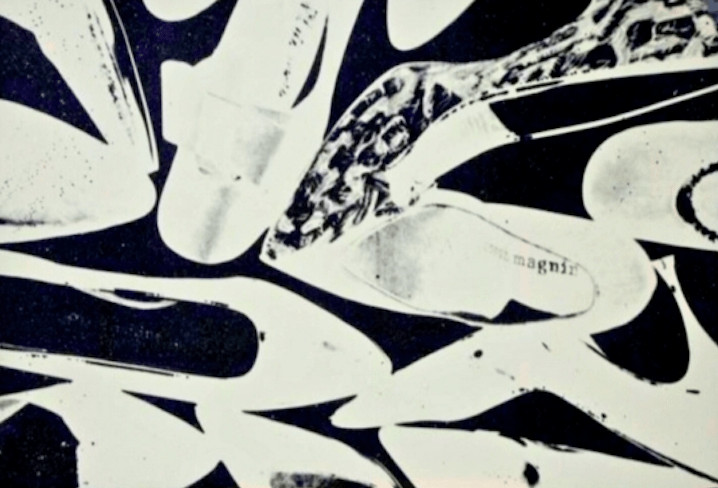 Diamond Dust Shoes Black & White (Unique)