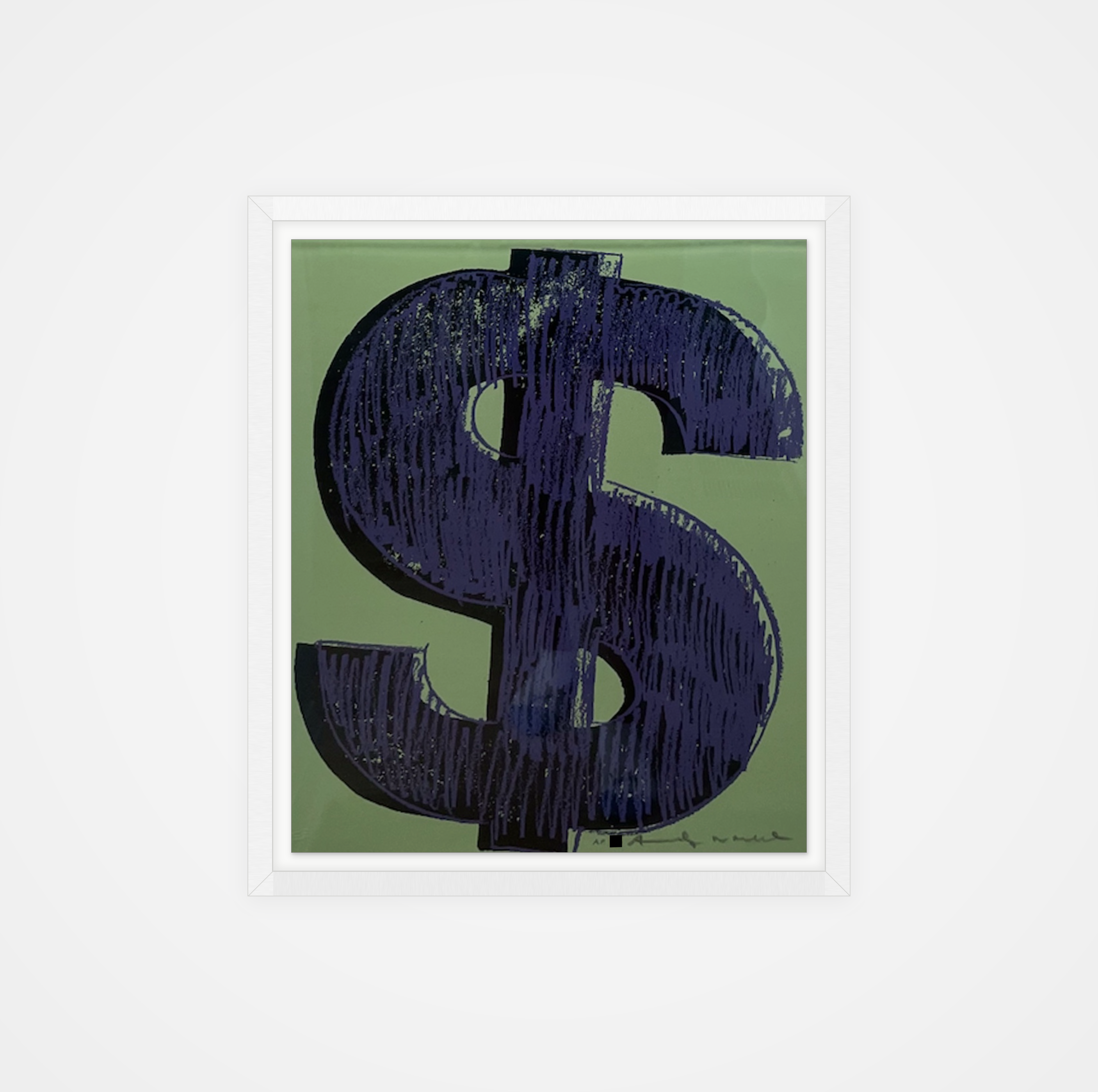 Andy Warhol — Dollar Sign $ (1)