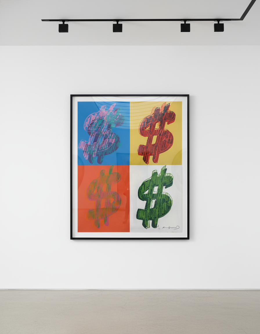 Dollar Sign Quadrant F.S. II… — Andy Warhol | Guy Hepner