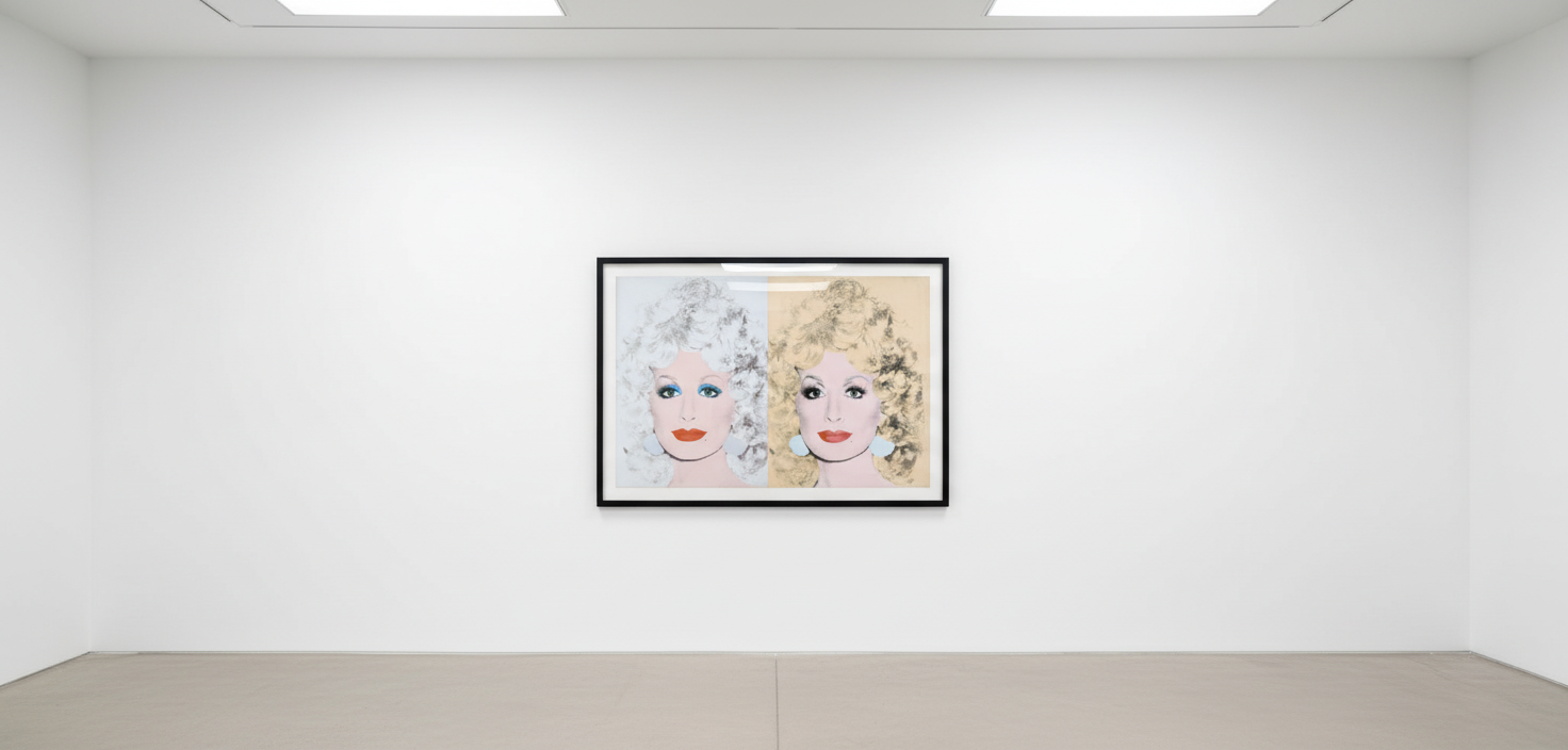 Andy Warhol - Dolly Parton, 1985, Silkscreen inks and synthetic polymer paint on canvas
