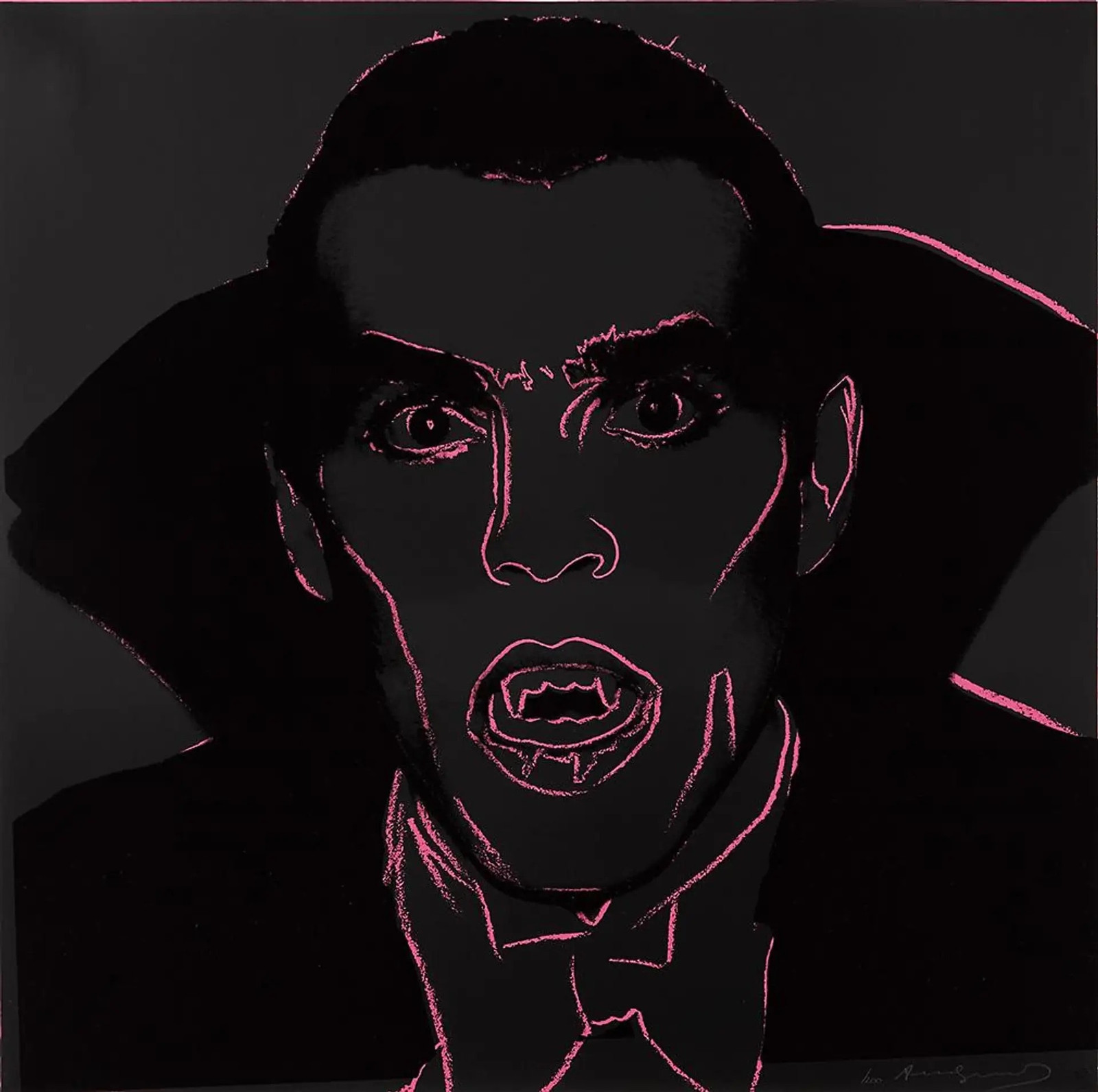 Andy Warhol — Dracula F.S. II 264, from Myths
