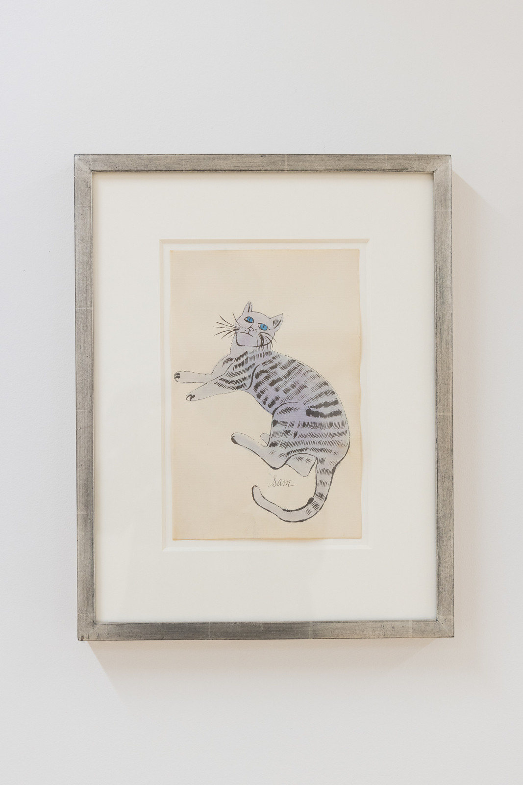 Andy Warhol - F.S. IV 52A, From 25 Cats Named Sam, ca . 1954, Offset lithograph
