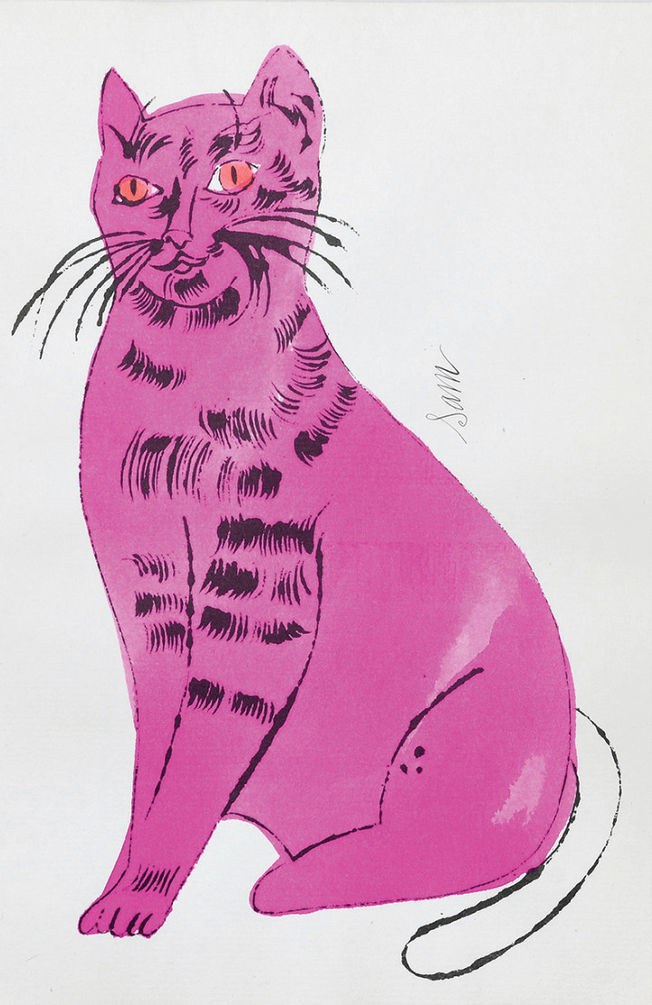 F.S. IV 55A, from Cats Named Sam — Andy Warhol | Guy Hepner