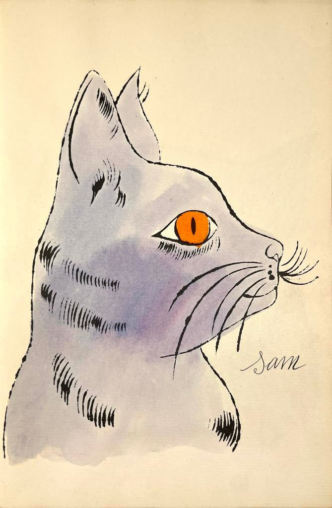 F.S. IV 57A, from 25 Cats Named Sam — Andy Warhol | Guy Hepner