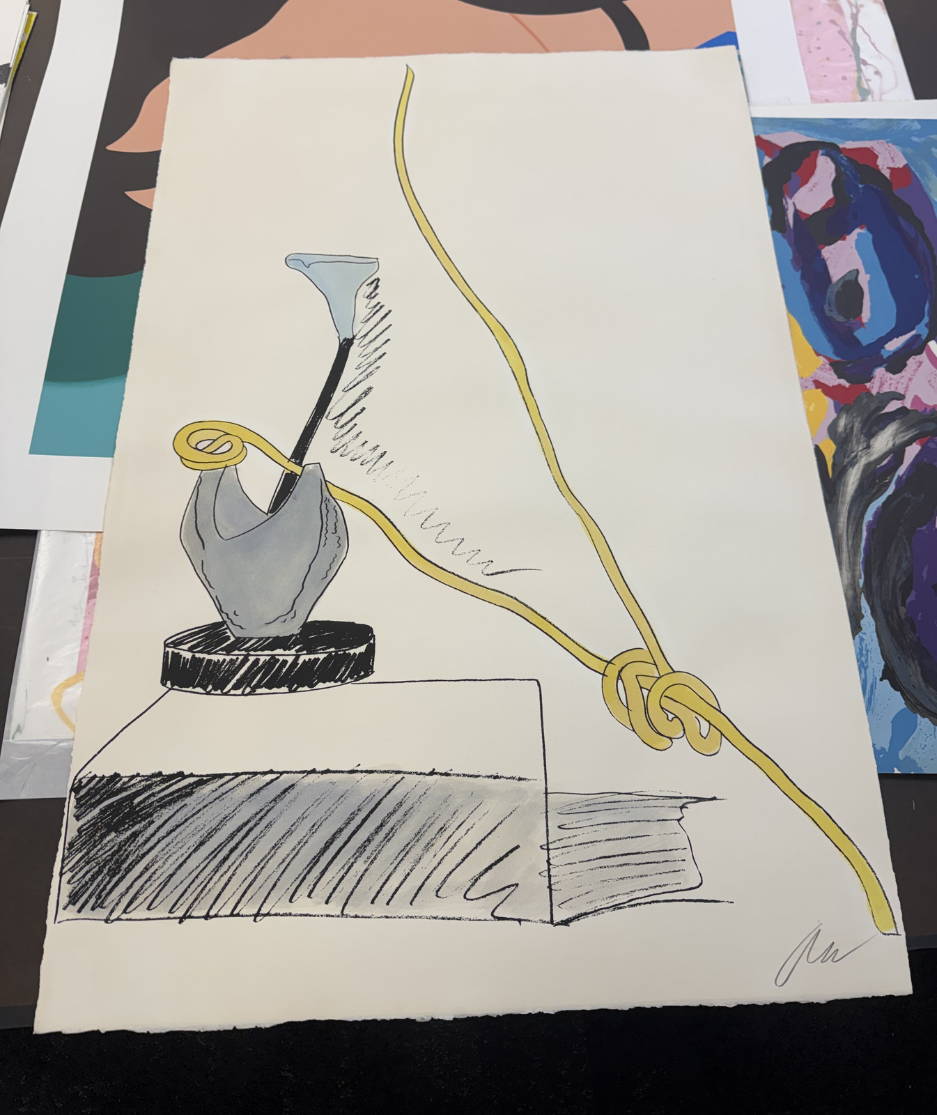 Andy Warhol - Flowers (Hand Colored) F.S. II.111 — view 3