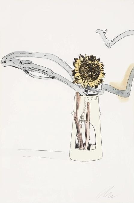 Andy Warhol - Flowers (Hand Colored) F.S. II.112 — view 3