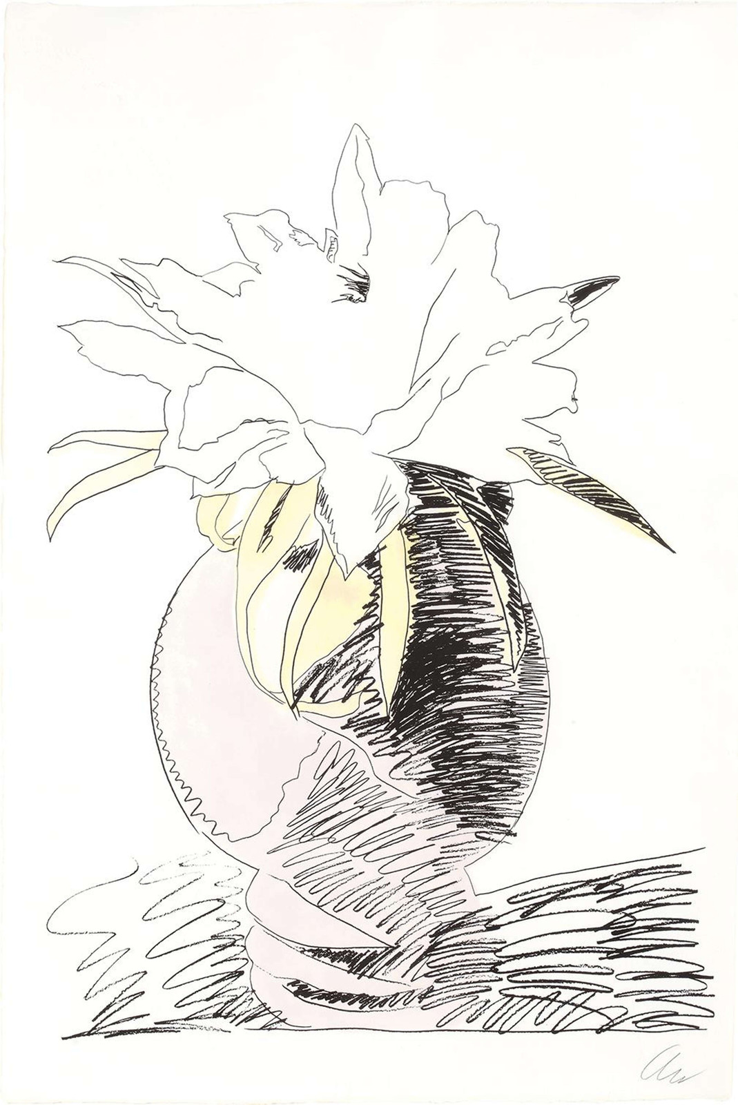 Andy Warhol - Flowers (Hand Colored) F.S. II.114 — view 3