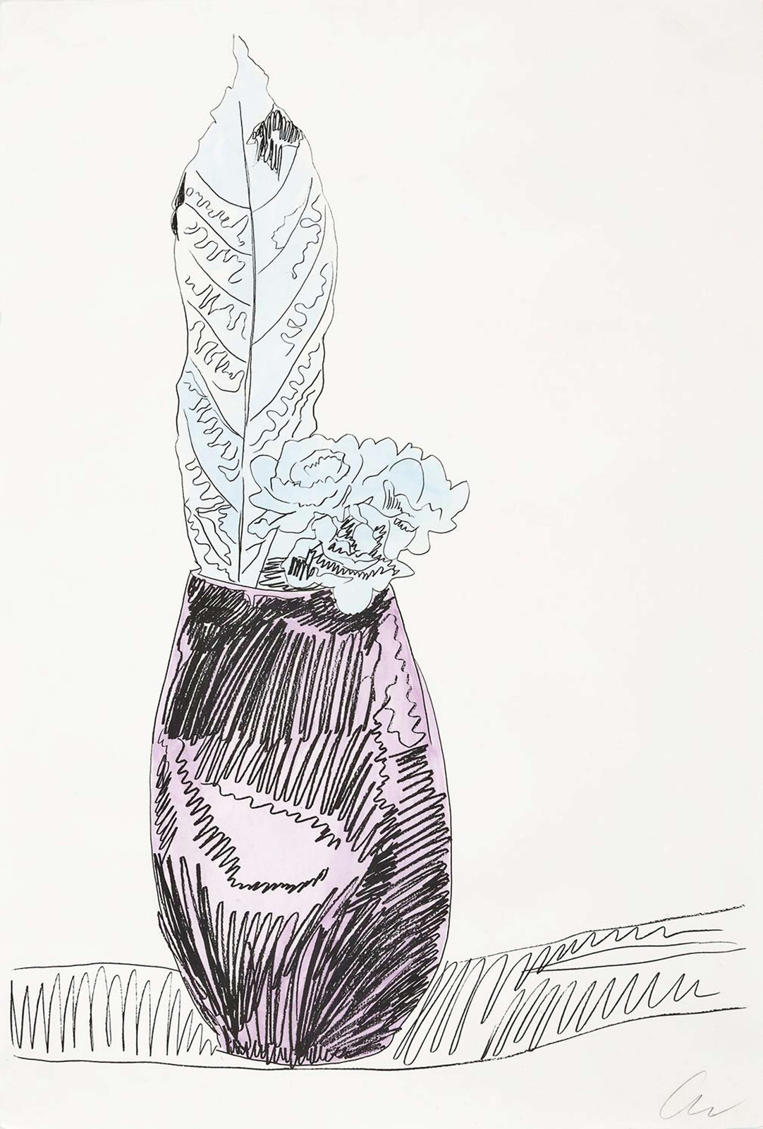 Andy Warhol - Flowers (Hand Colored) F.S. II.115 — view 3