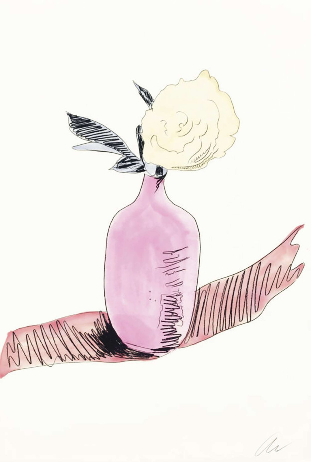 Andy Warhol - Flowers (Hand Colored) F.S. II.118 — view 3