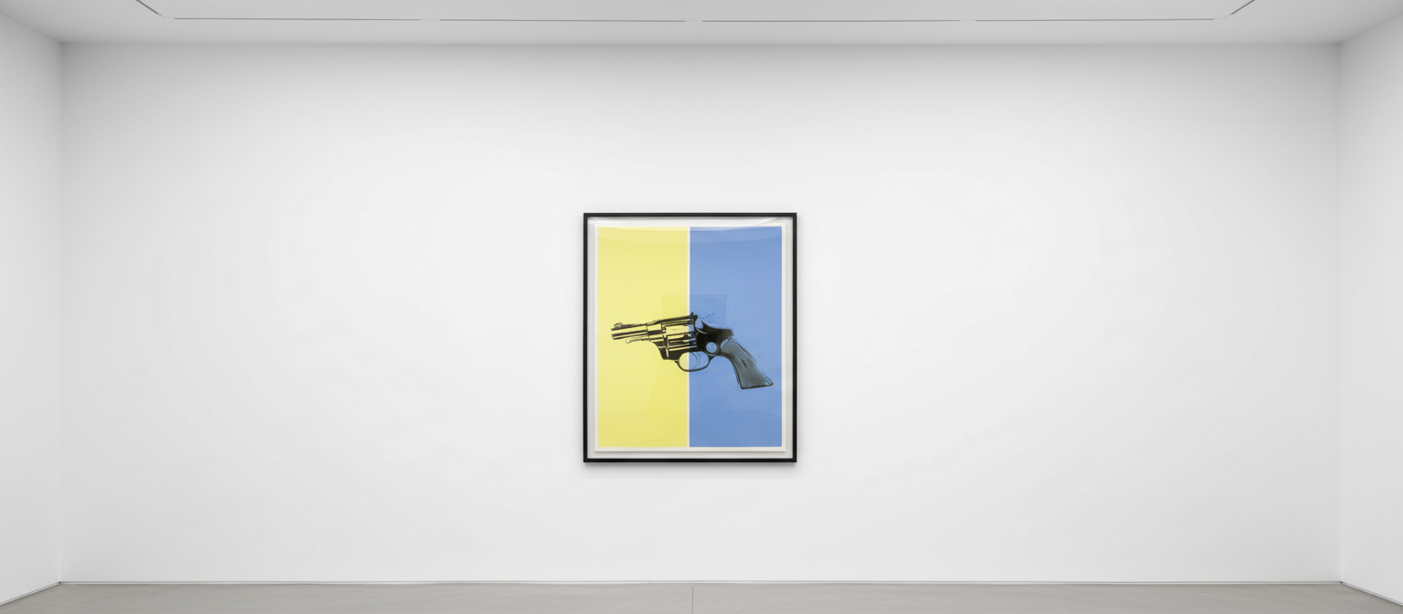 Gun F.S. IIIA 34 (A) Unique (1982) — Andy Warhol | Guy Hepner