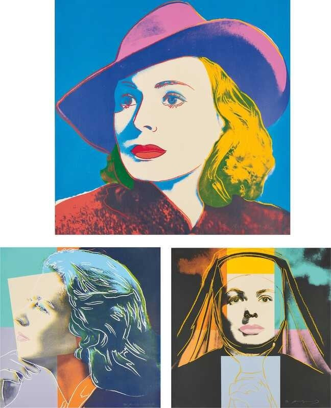 Ingrid Bergman Herself F.S. II 313 — Andy Warhol | Guy Hepner