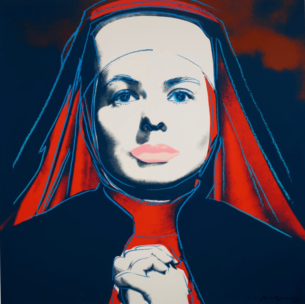 Ingrid Bergman The Nun Trial… — Andy Warhol | Guy Hepner