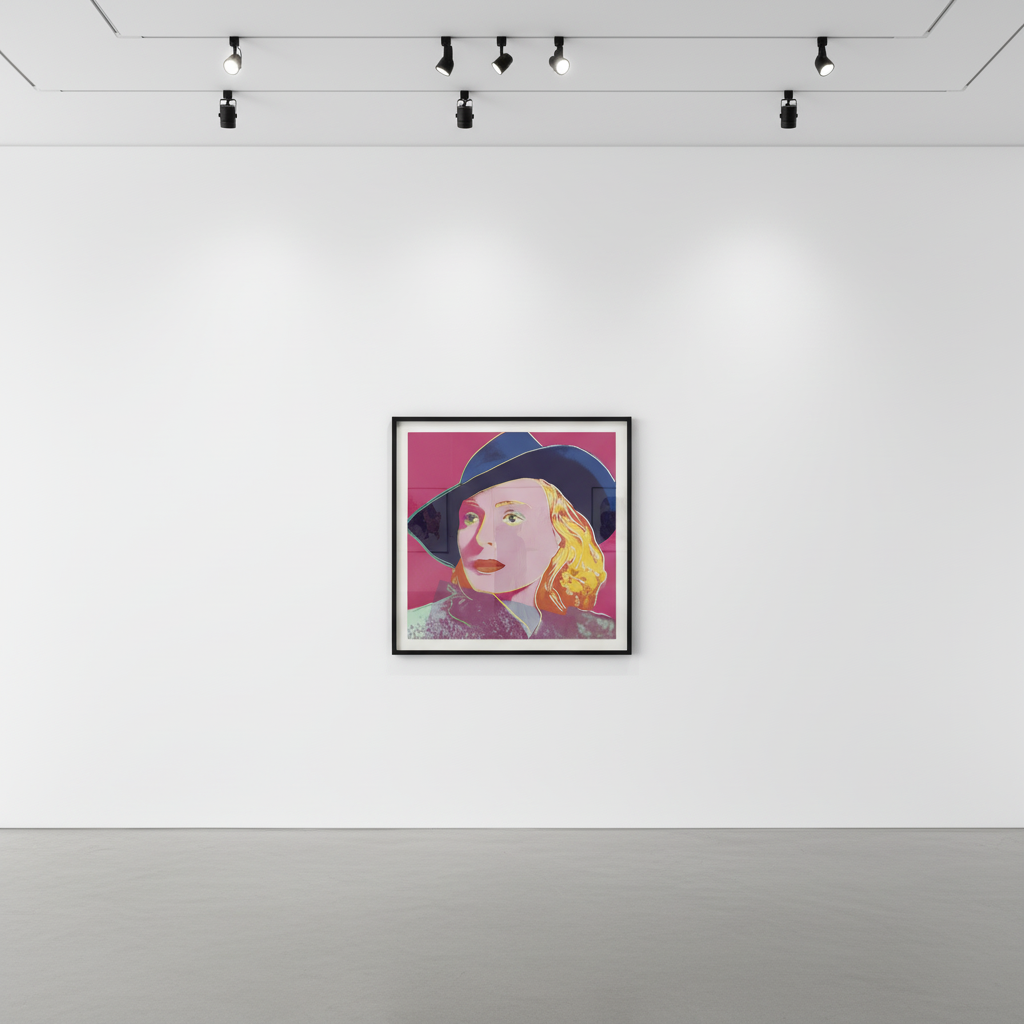 Ingrid Bergman With Hat Trial Proof TP 2/30