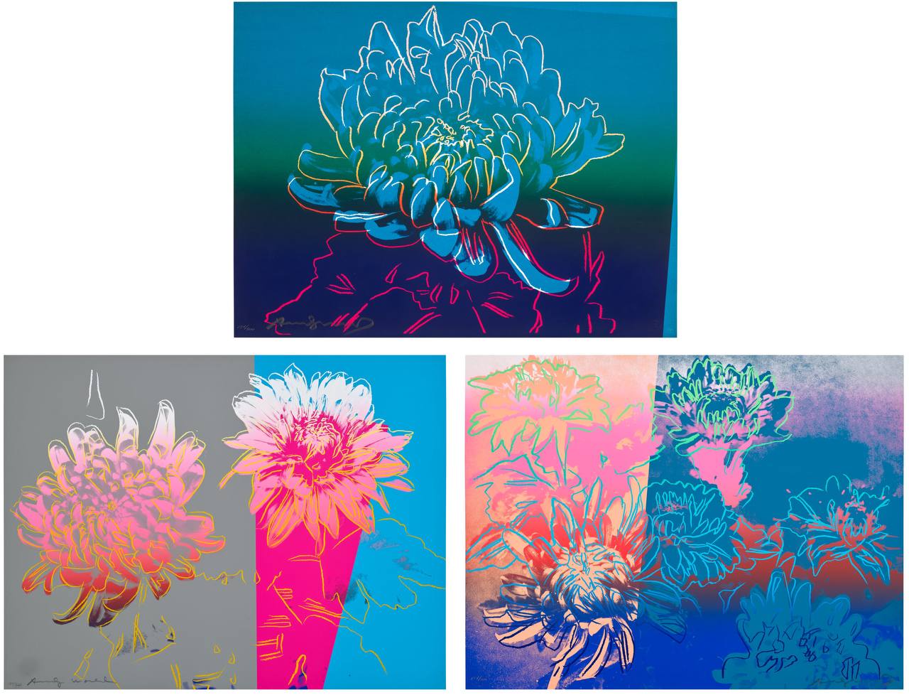 Kiku F.S. II 307-309 — Andy Warhol · Kiku | Guy Hepner