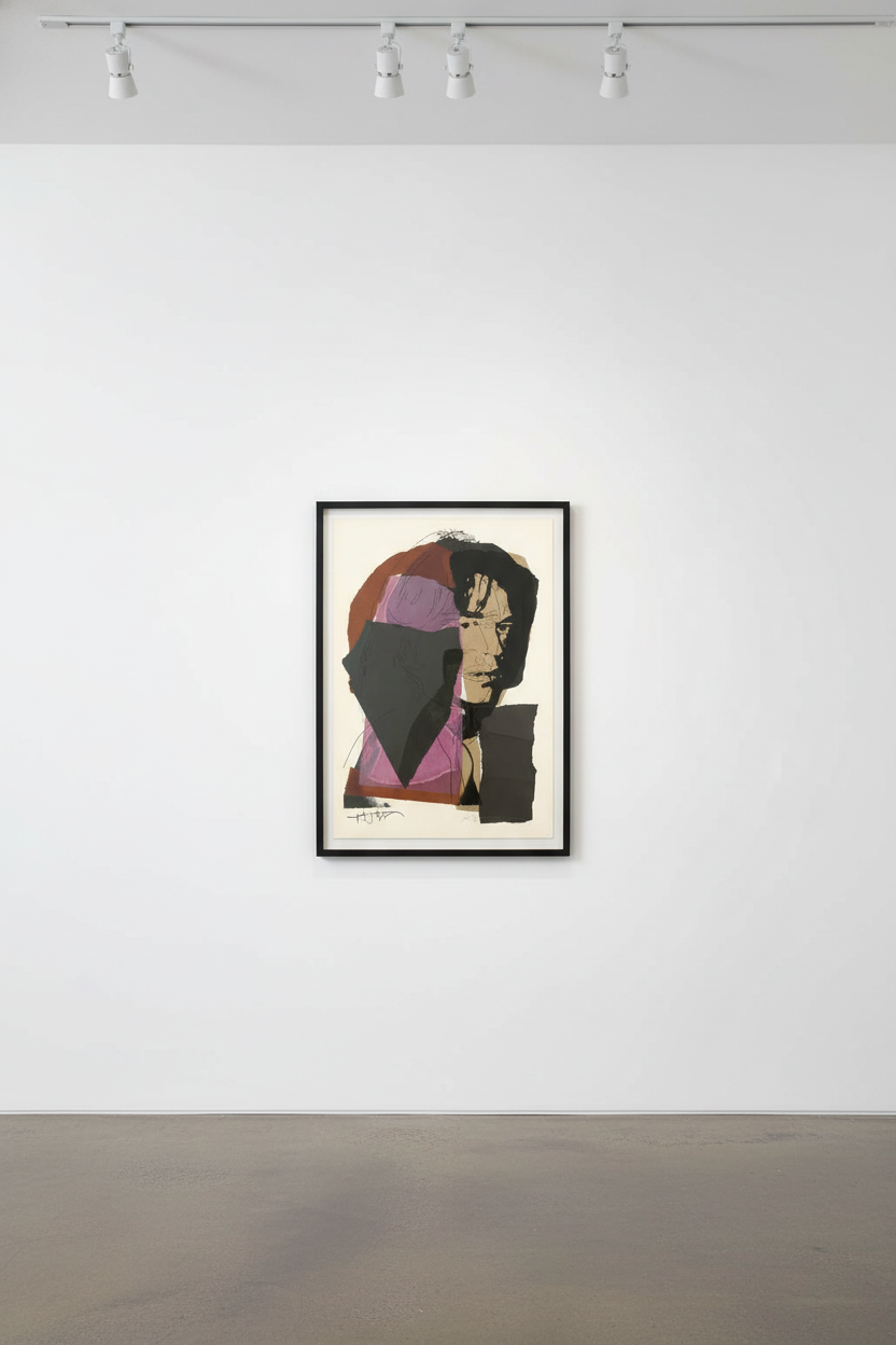美品！ウィーン近代美術館ポスター・Andy Warhol・Mick Jagger Mick Jagger 140 by Andy Warhol | Revolver Gallery