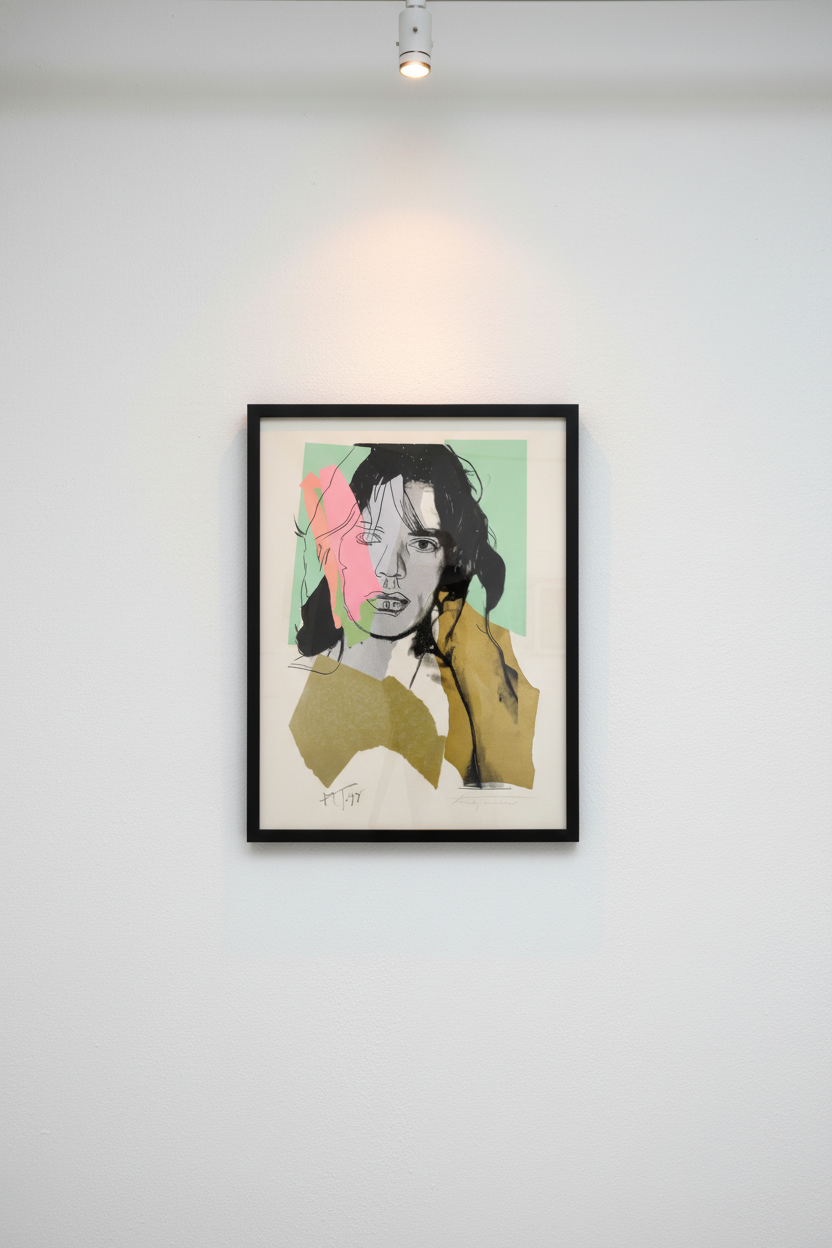 Andy Warhol — Mick Jagger F.S. II 140 (Trial Proof)