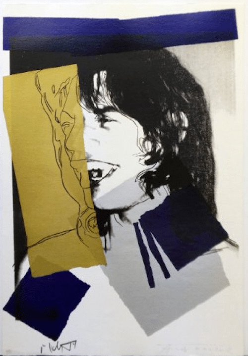 Andy Warhol — Mick Jagger F.S. II 142
