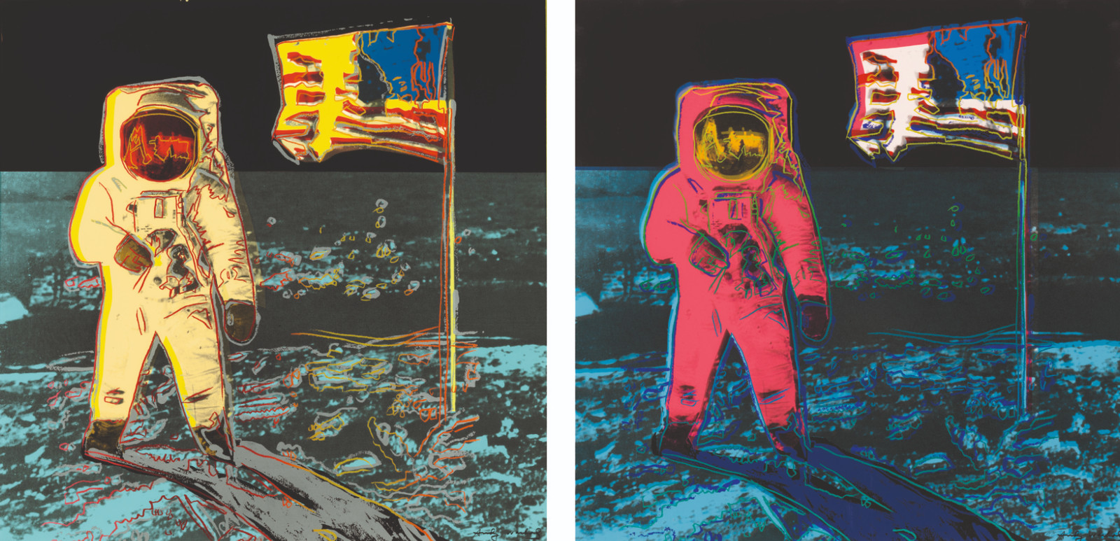 Moonwalk Yellow 404 and Pink 405