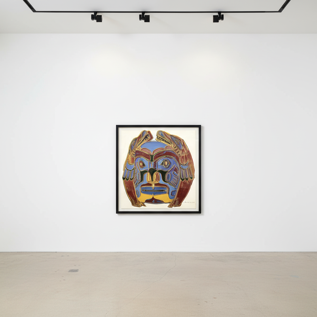 Northwest Coast Mask F.S. II 380, from Cowboys and Indians