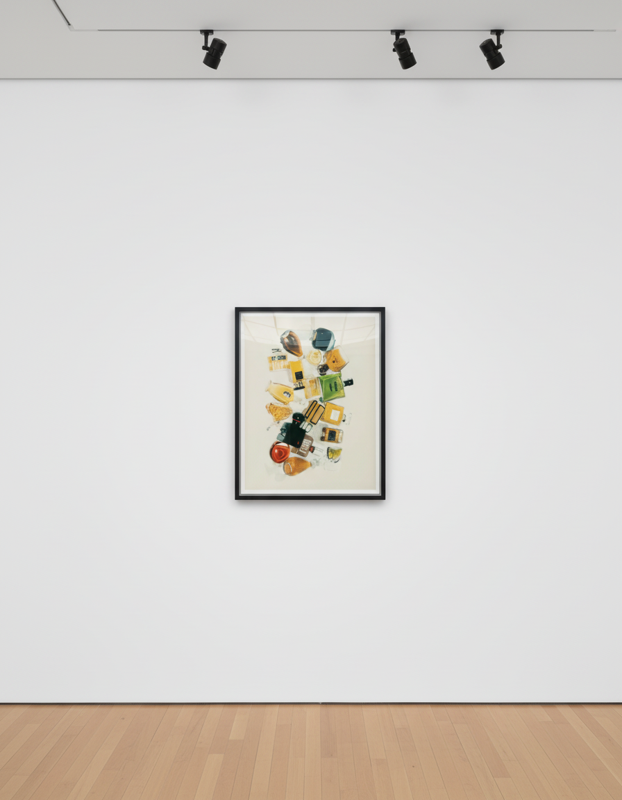 Andy Warhol - Perfume Bottles, 1979, Polaroid photograph
