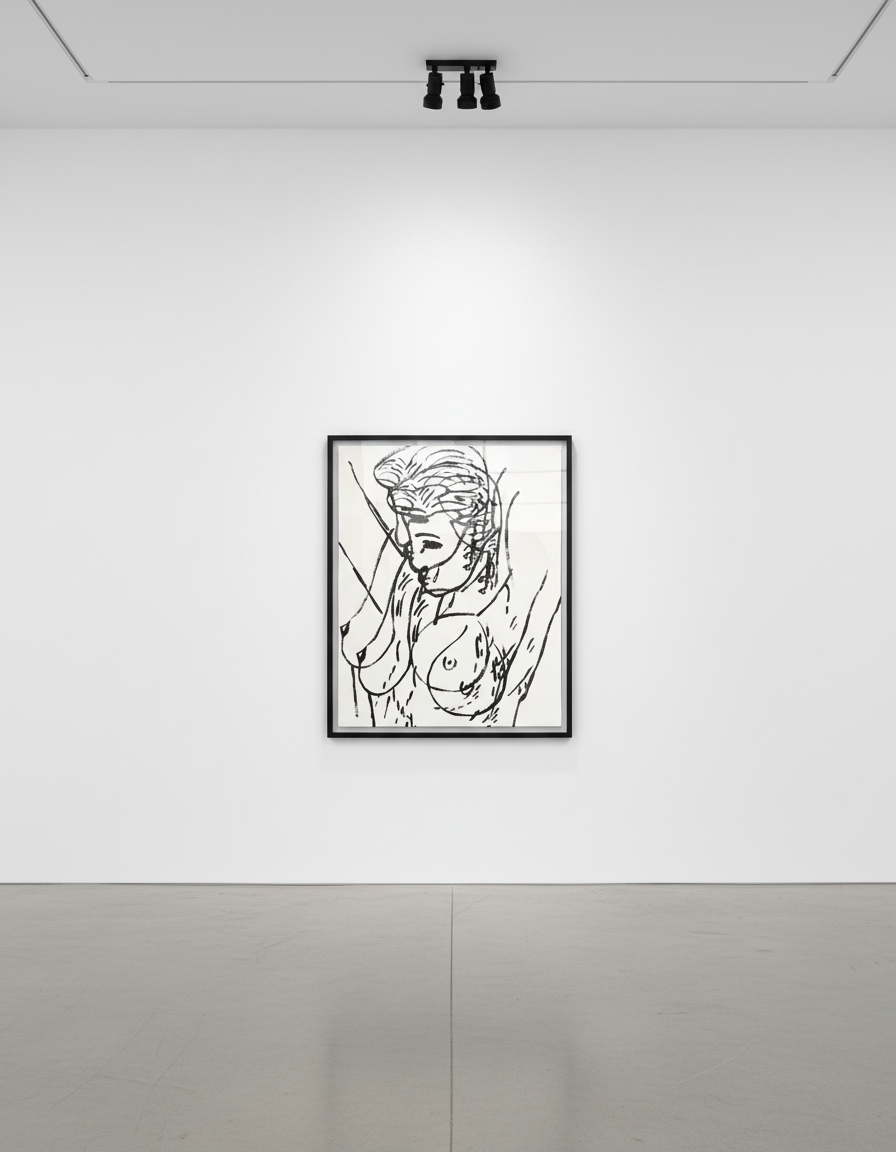 Physiological Diagram Double Exposure — Andy Warhol
