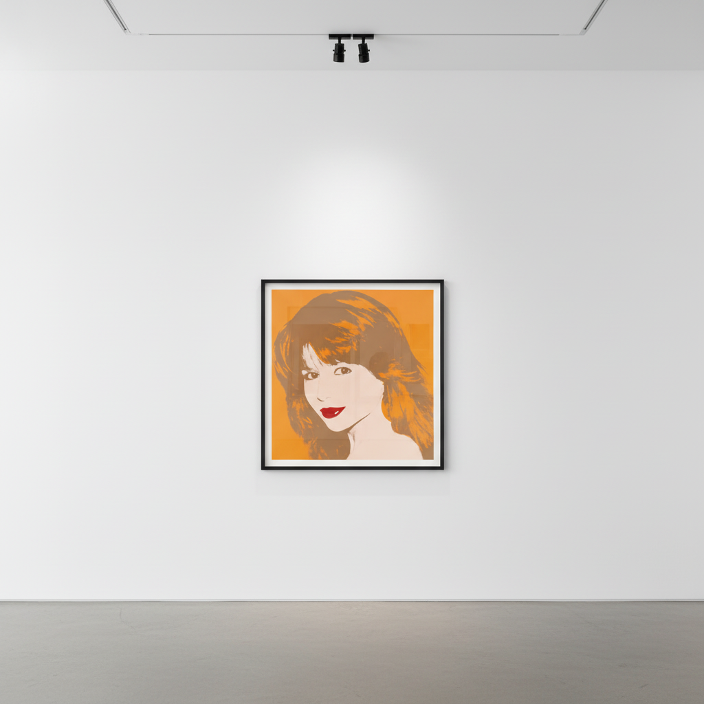 Andy Warhol - Pia Zadora, 1983, acrylic and silkscreen ink on canvas