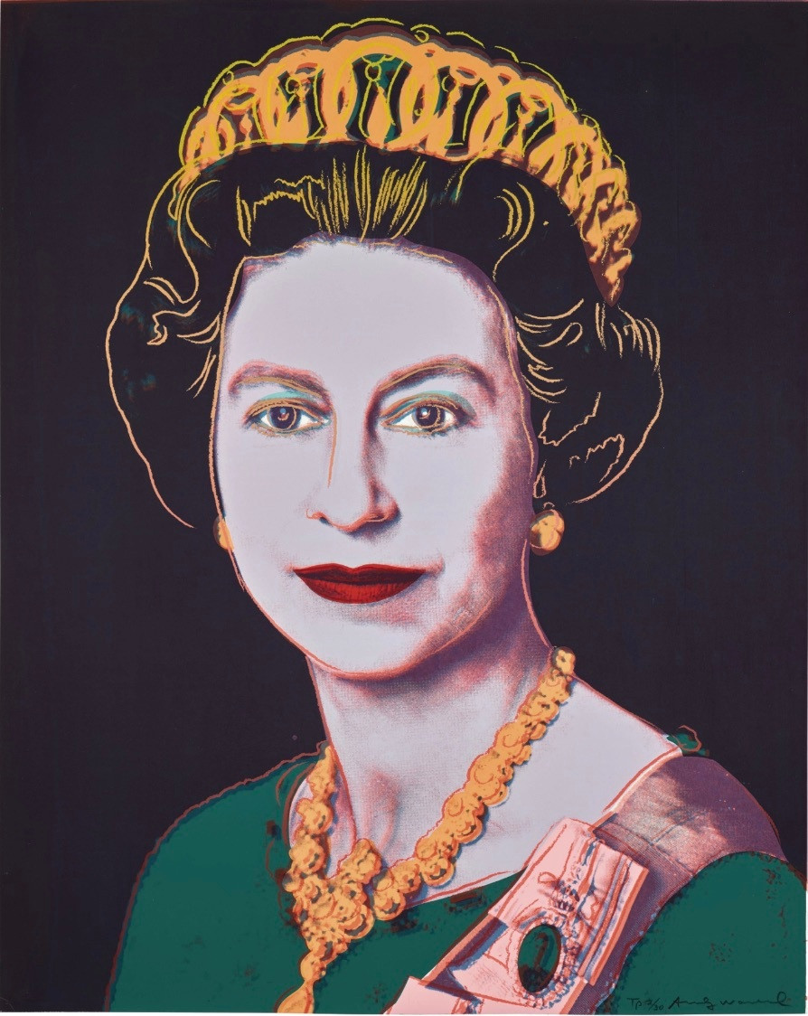 Queen Elizabeth II F.S. II 336, from… — Andy Warhol | Guy Hepner