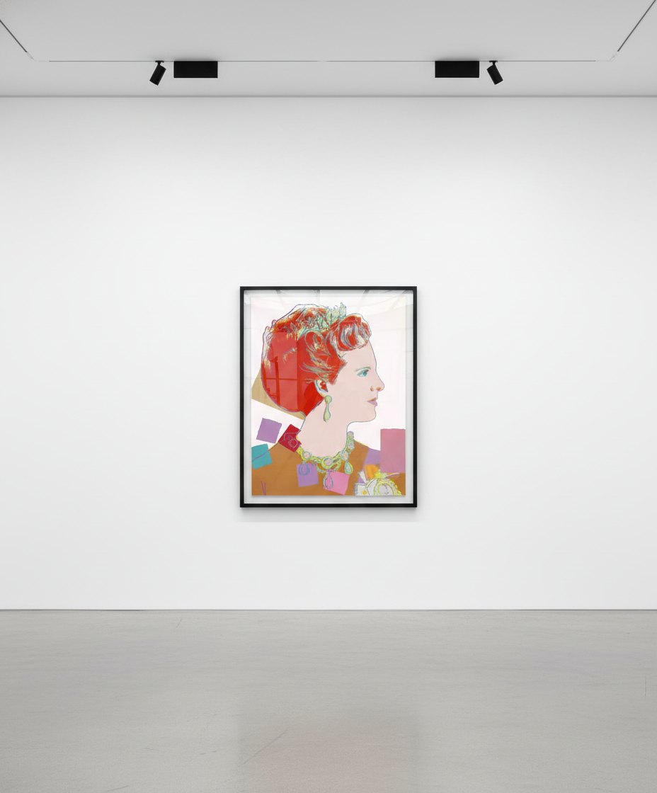Andy Warhol — Queen Margrethe II of Denmark F.S. II 344, from Reigning Queens