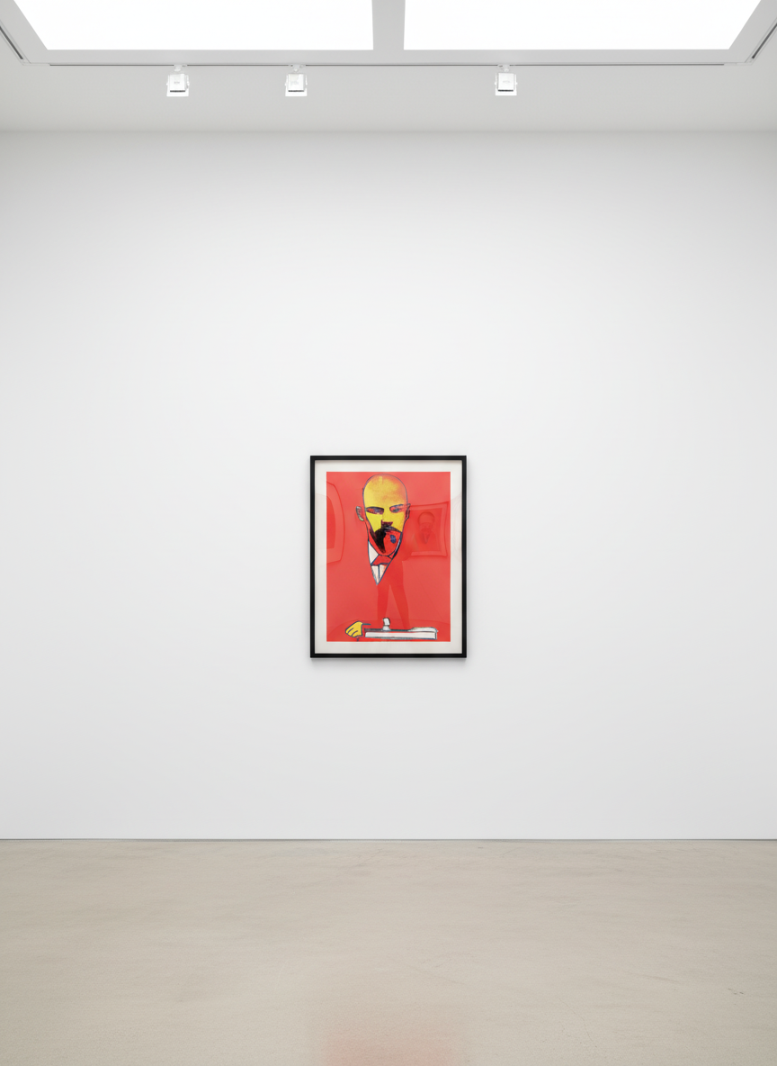 Red Lenin F.S. II 403 — Andy Warhol | Guy Hepner