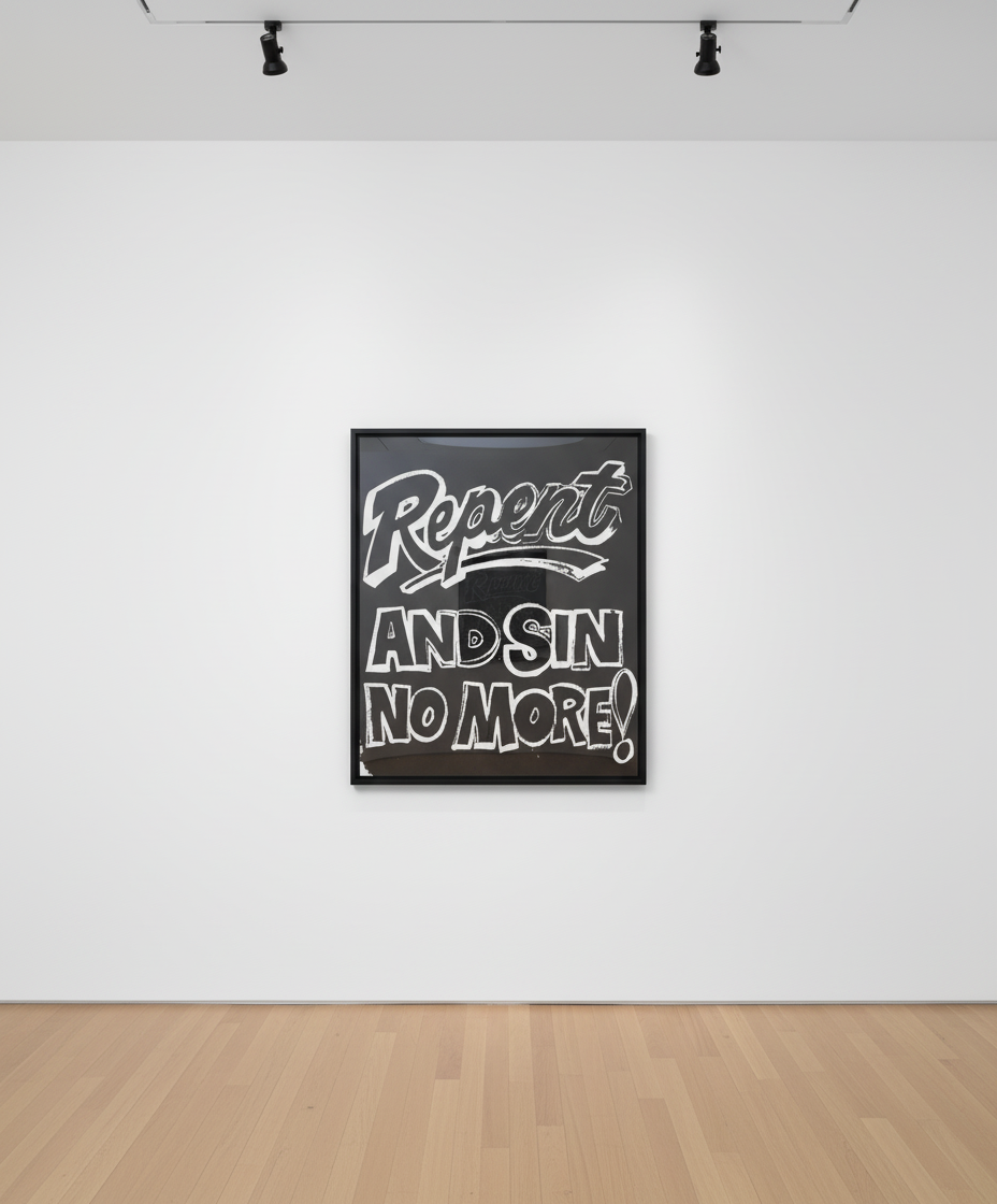 Repent and Sin No More Negative
